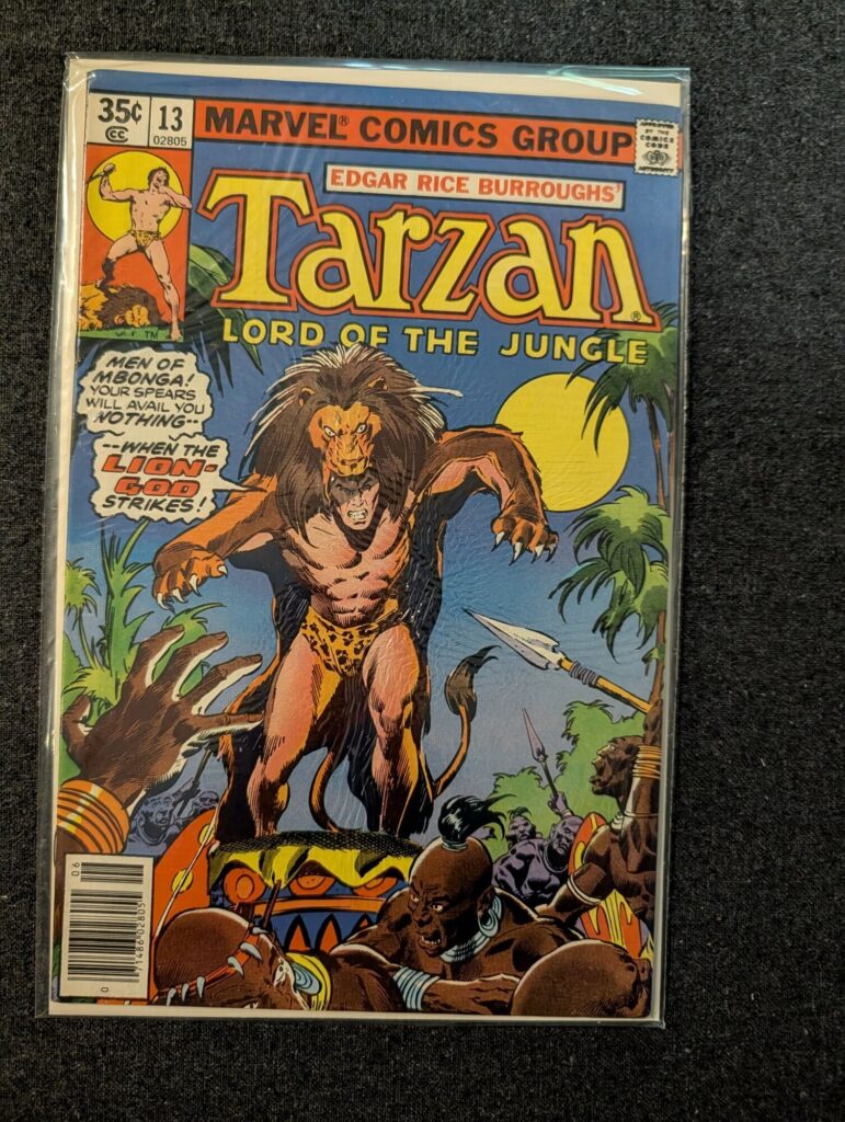 Tarzan Lord of the Jungle #13 front cover
