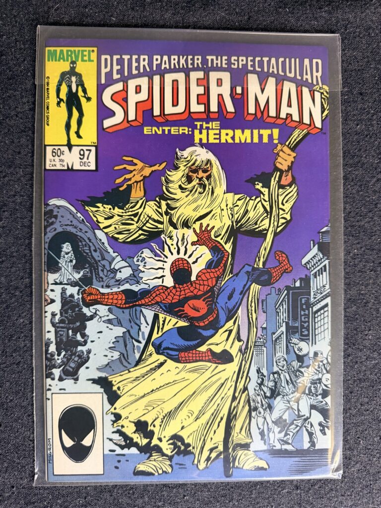 The Spectacular Spider-Man #97 front cover