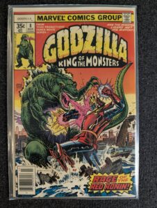 Godzilla #8 front cover