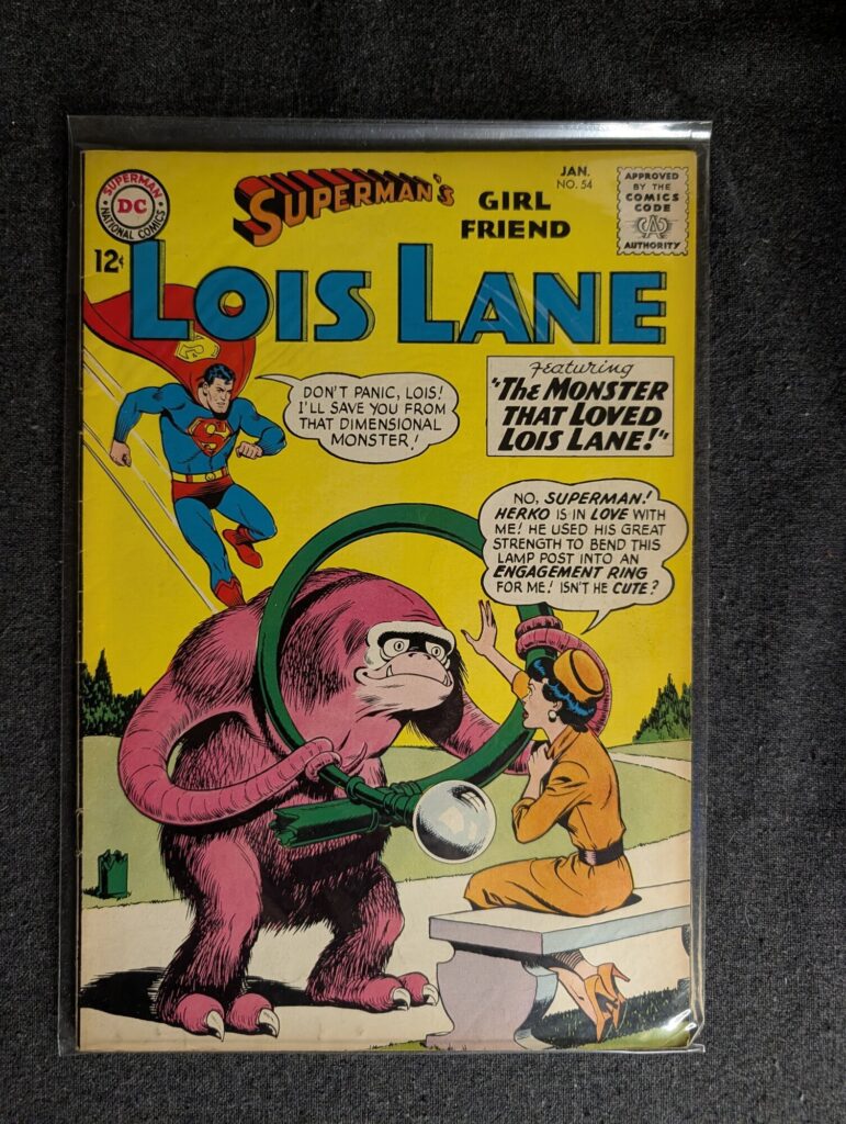 Superman's Girl Friend, Lois Lane #54 front cover