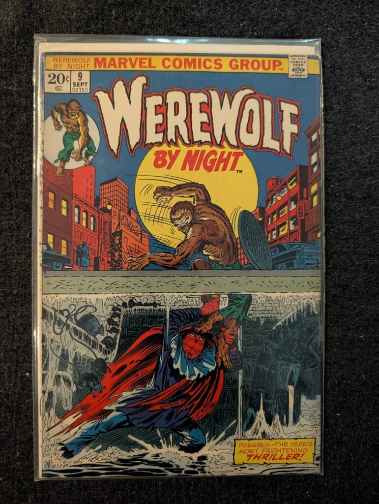 Werewolf by Night #9 front cover