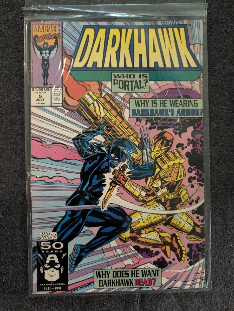 Darkhawk #5 front cover