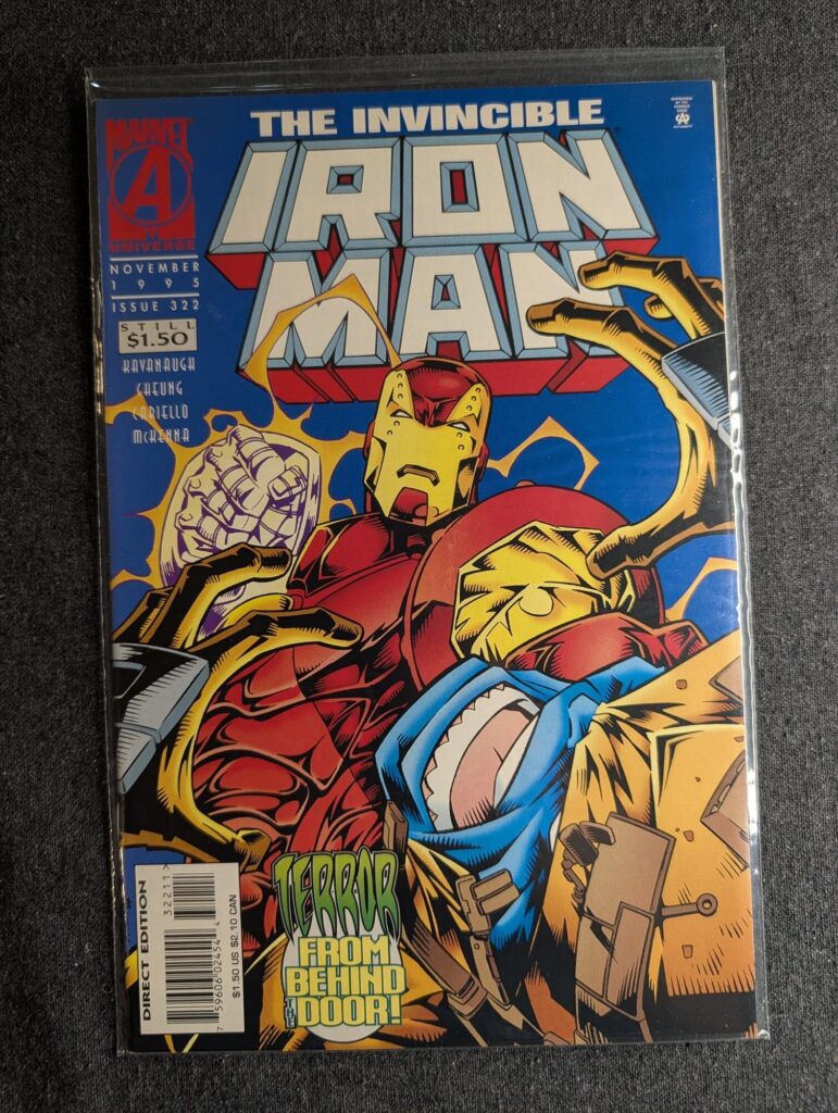 Iron Man #322 front cover