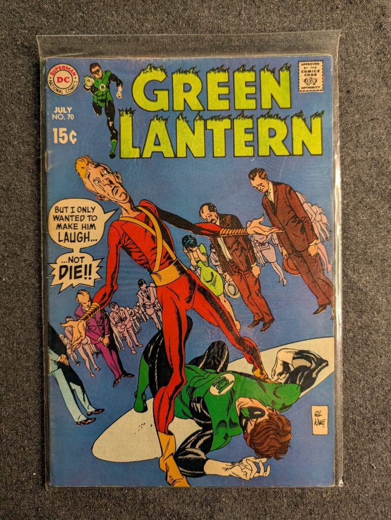 Green Lantern #70 front cover