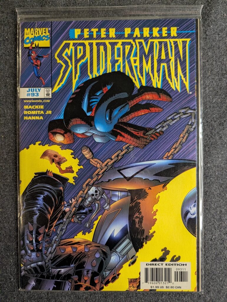 Spider-Man #93 front cover