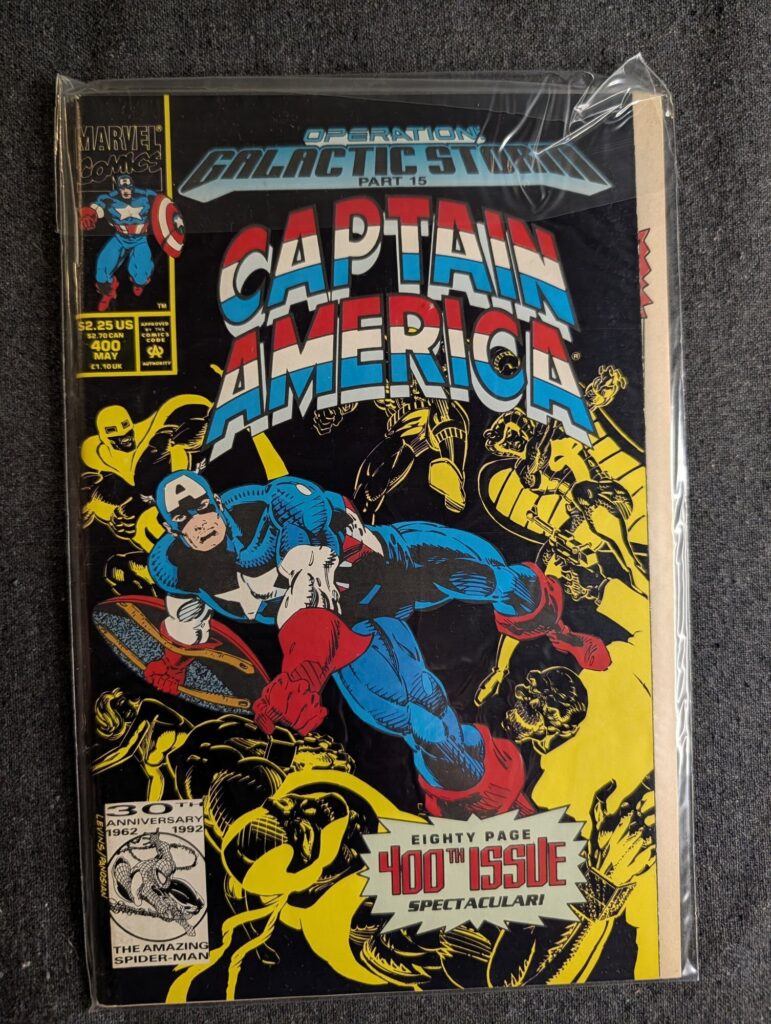 Captain America #400 front cover