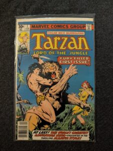 Tarzan Lord of the Jungle #1 front cover