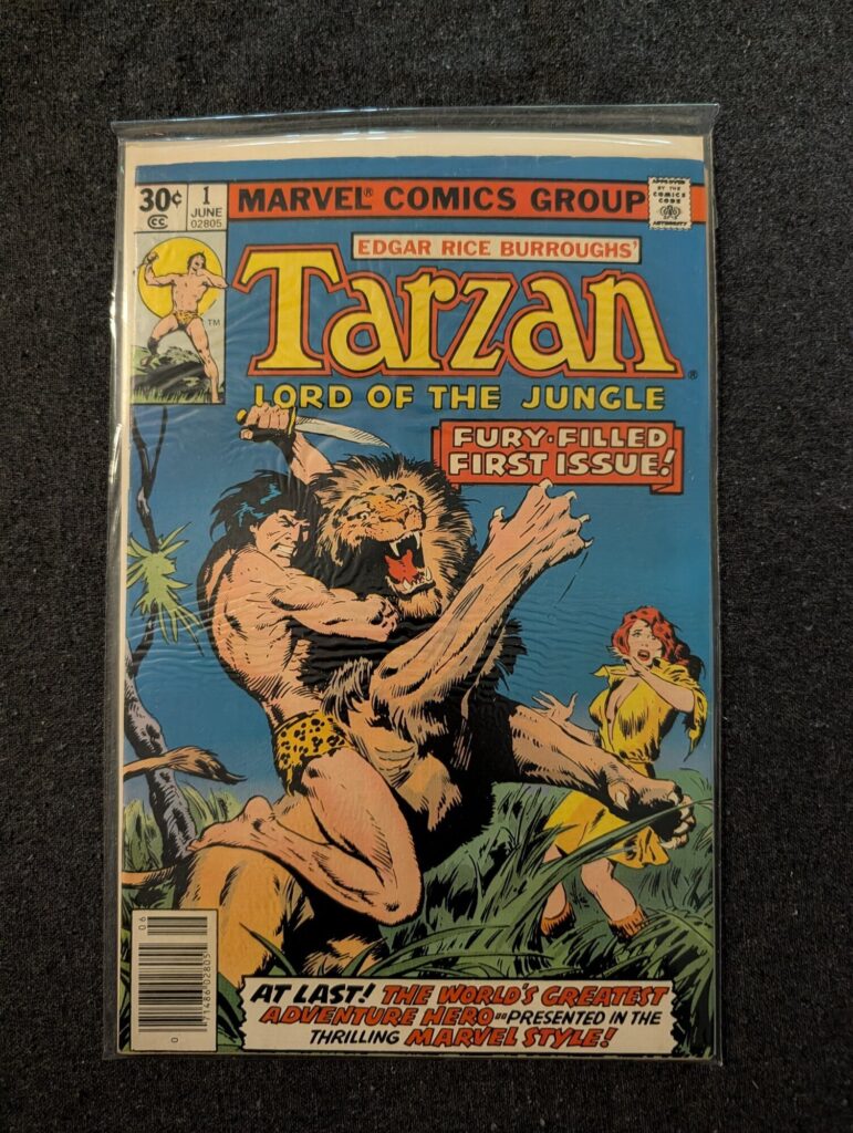 Tarzan Lord of the Jungle #1 front cover