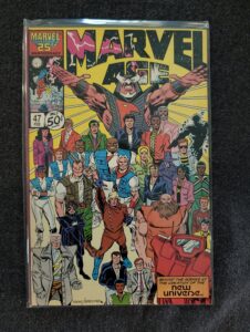 Marvel Age #47 front cover