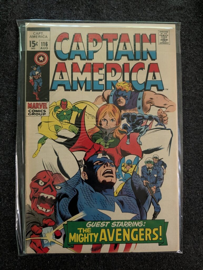 Captain America #116 front cover