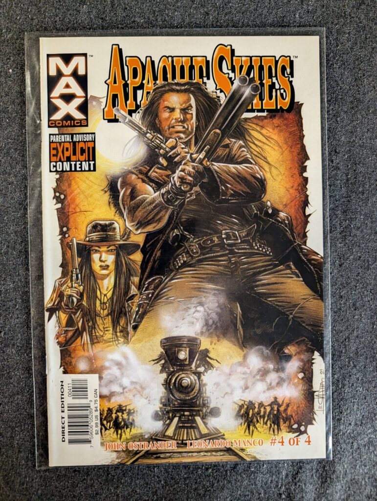 Apache Skies #4 front cover