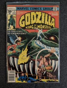 Godzilla #3 front cover