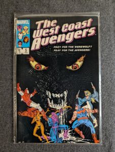 The West Coast Avengers #5 front cover