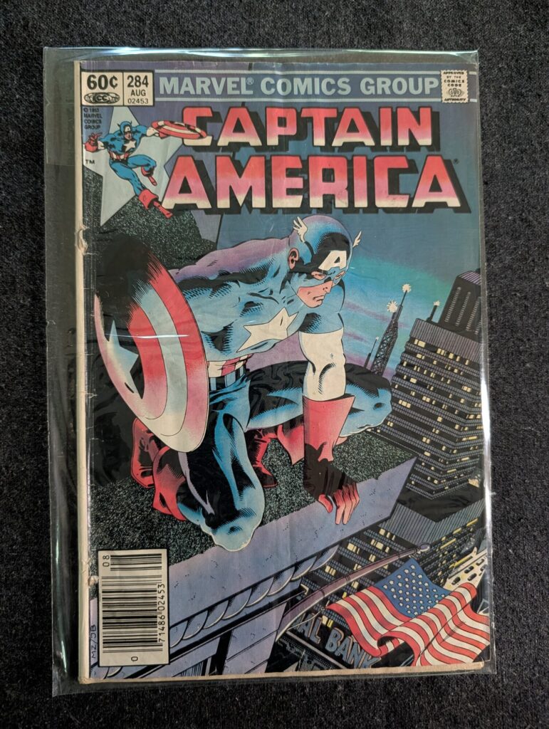 Captain America #284 front cover