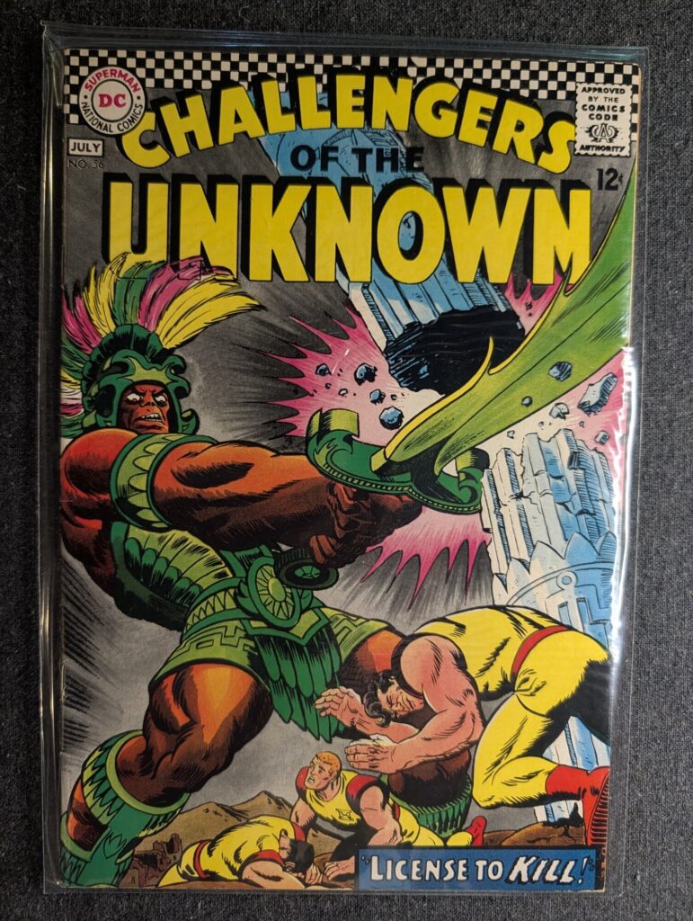 Challengers of the Unknown #56 front cover