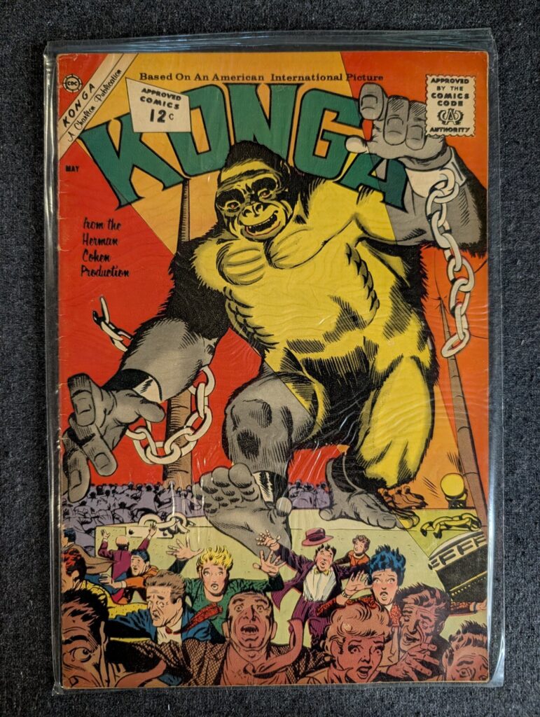 Konga #1 front cover