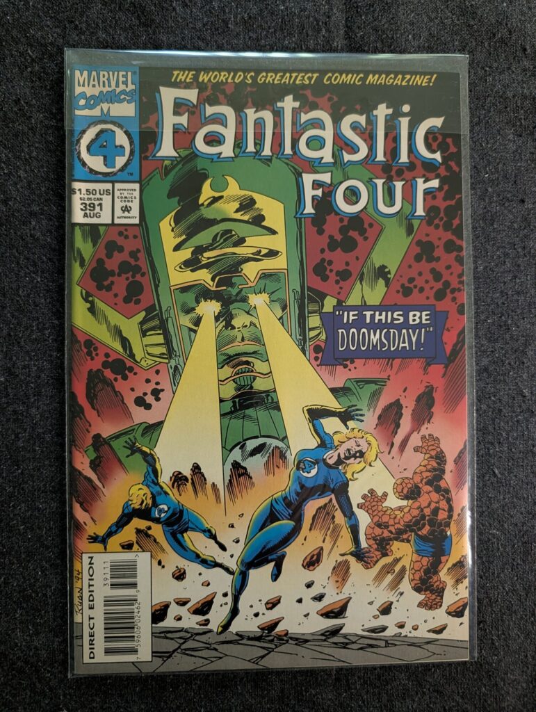 Fantastic Four #391 front cover