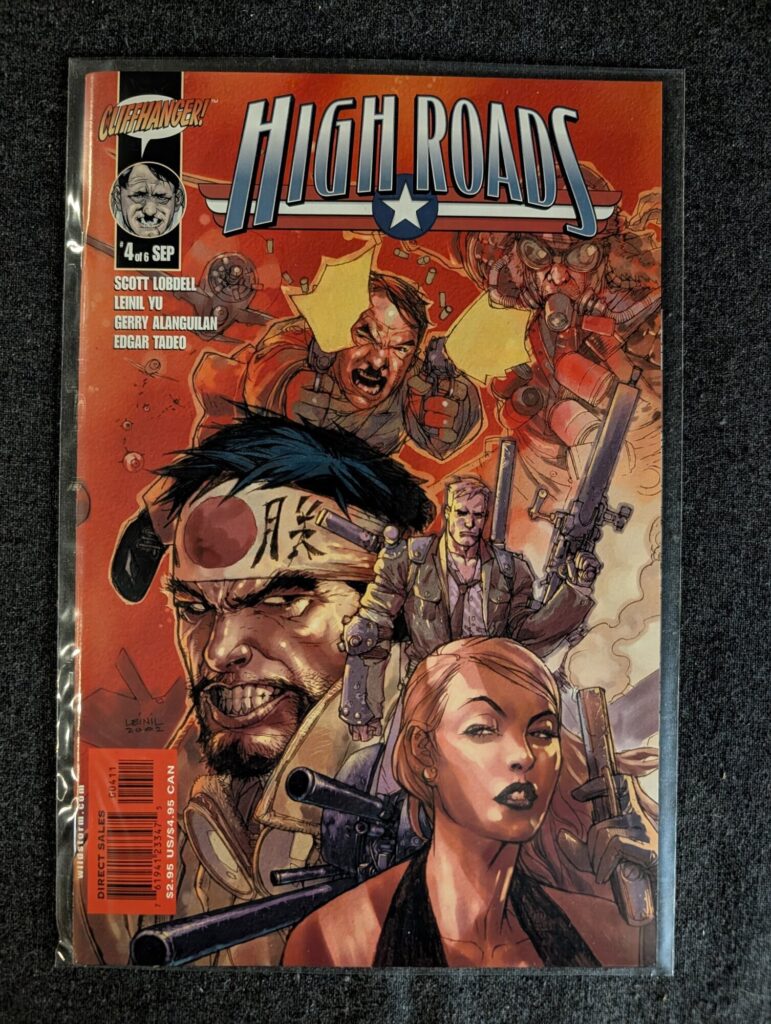 High Roads #4 front cover