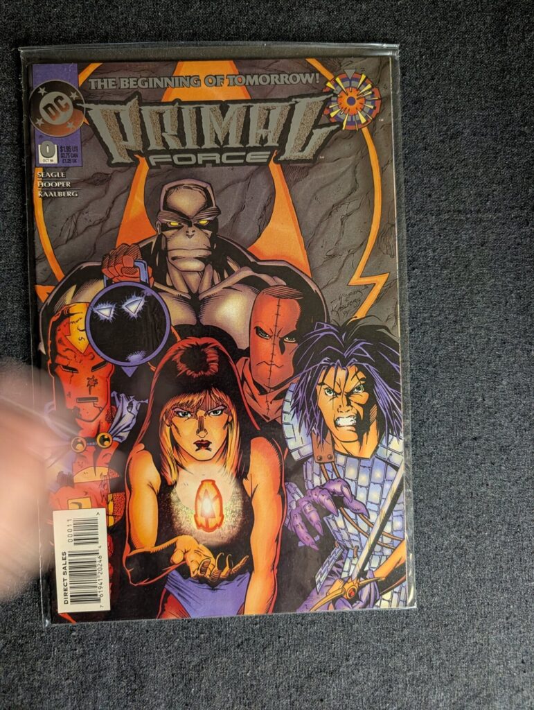 Primal Force #0 front cover
