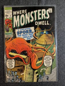 Where Monsters Dwell #2 front cover