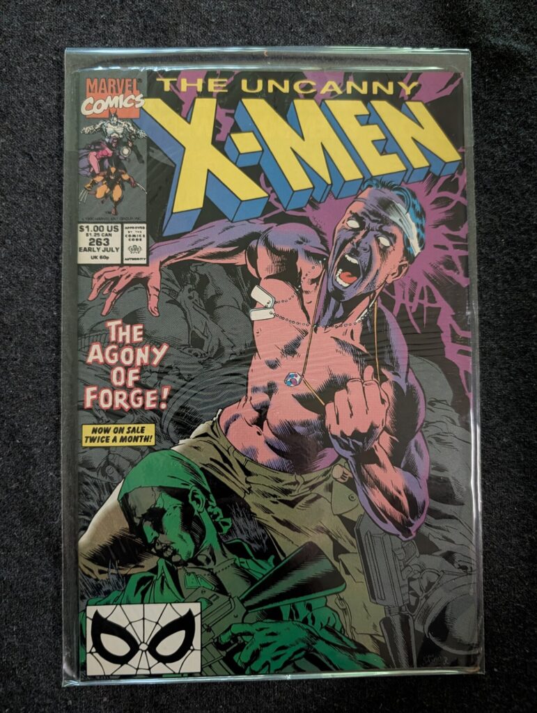 The Uncanny X-Men #263 front cover