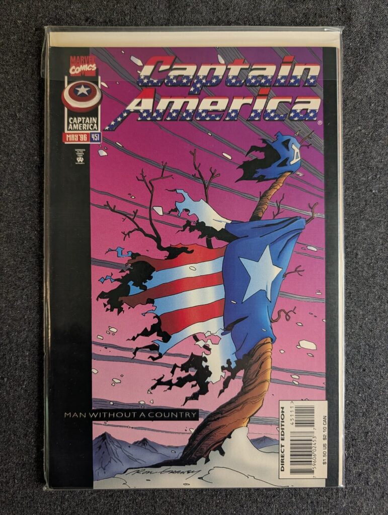 Captain America #451 front cover