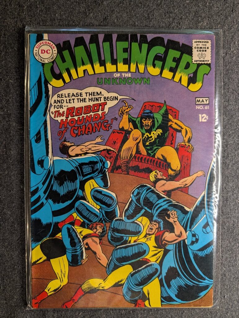 Challengers of the Unknown #61 front cover