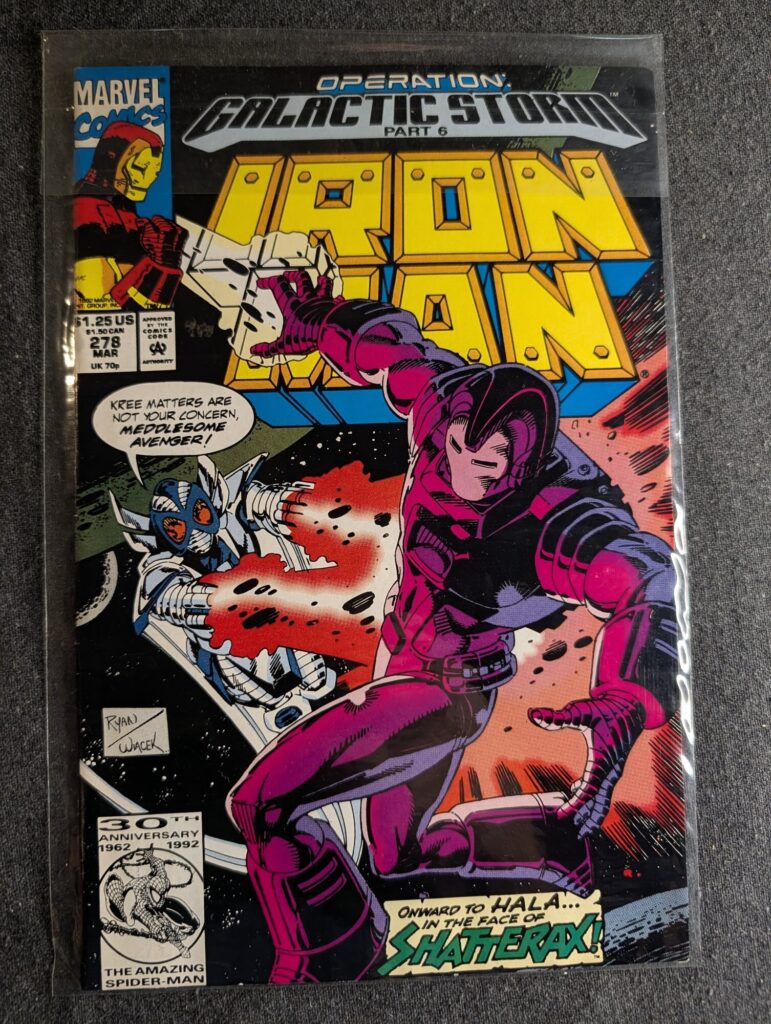 Iron Man #278 front cover