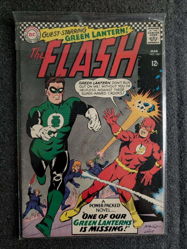 The Flash #168 front cover