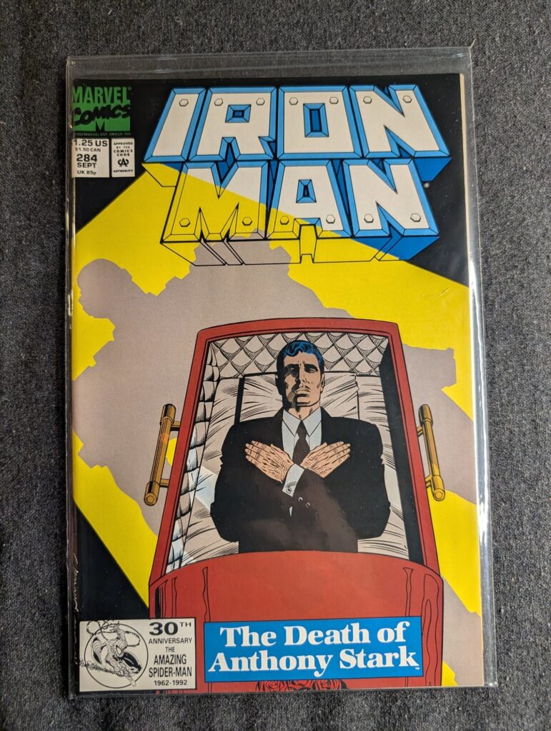 Iron Man #284 front cover