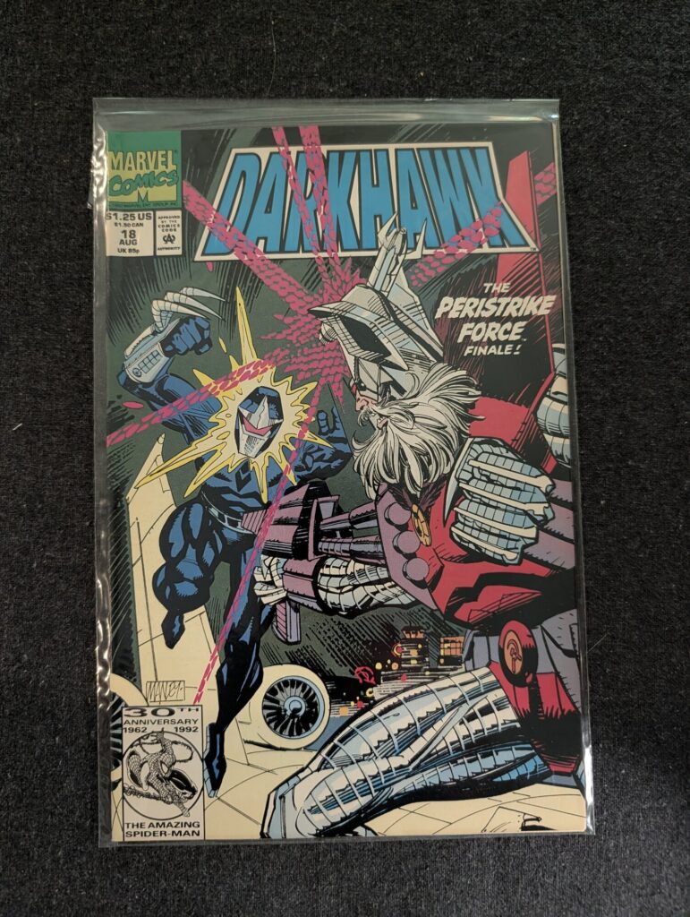 Darkhawk #18 front cover