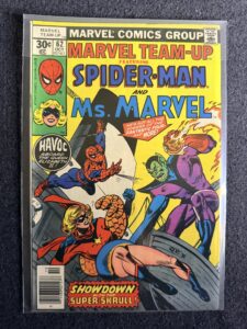 Marvel Team-Up #62 front cover
