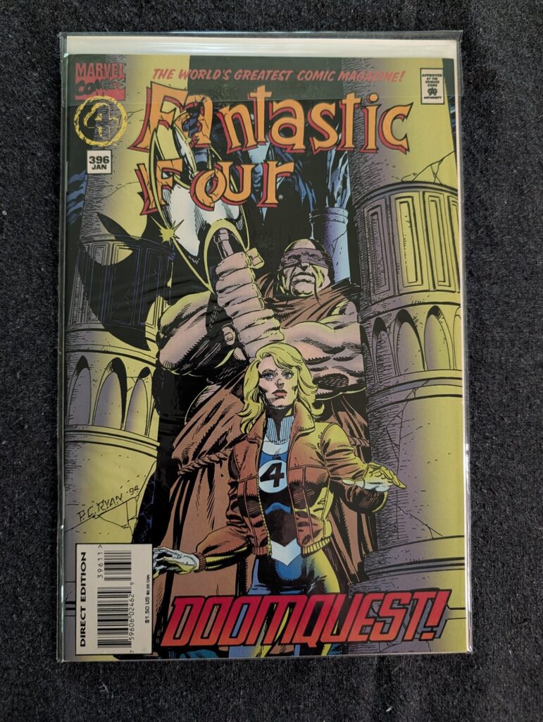 Fantastic Four #396 front cover