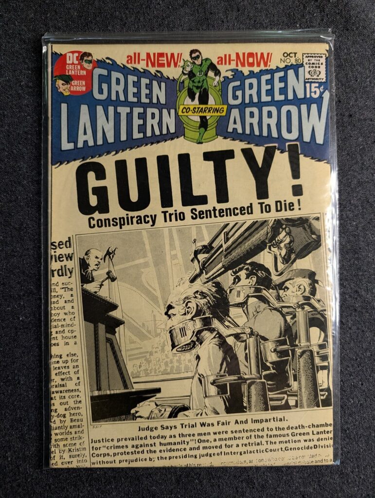 Green Lantern #80 front cover