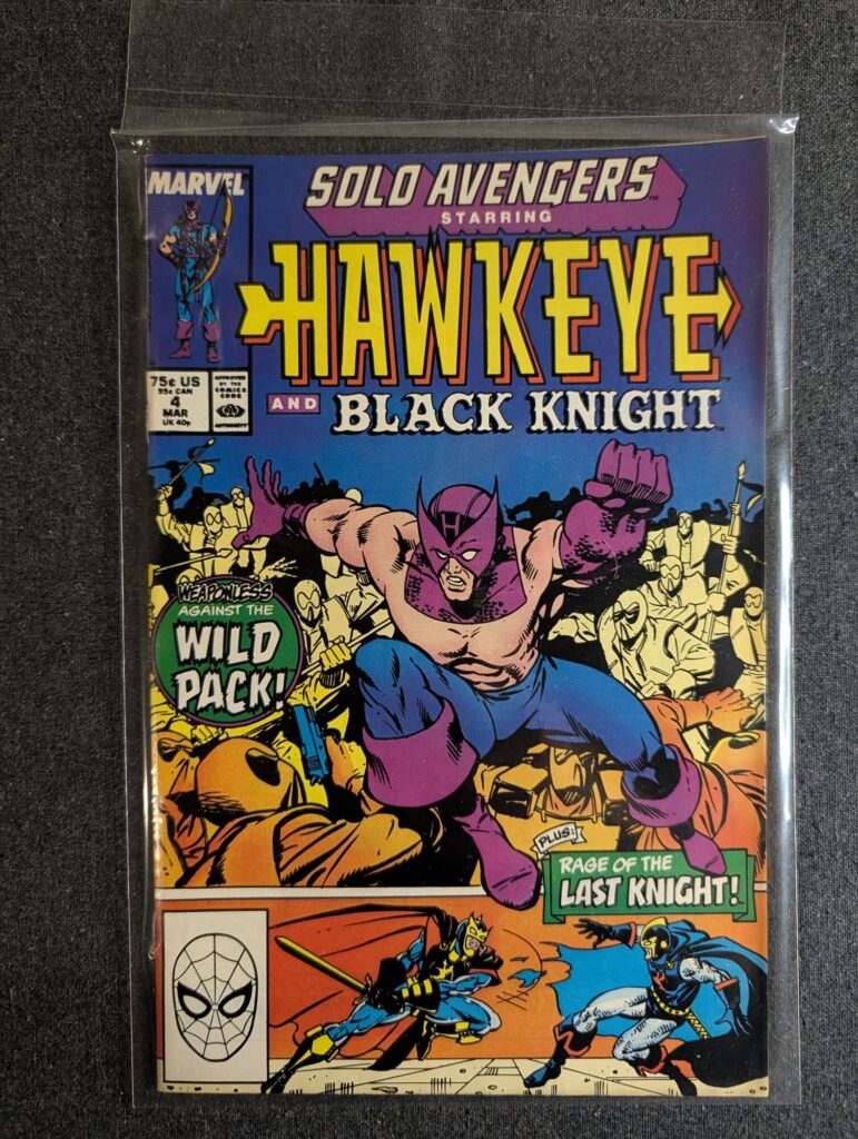 Solo Avengers #4 front cover