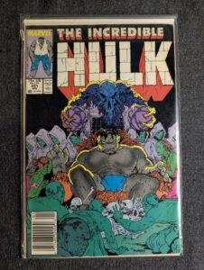 The Incredible Hulk #351 front cover