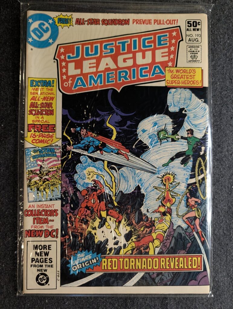 Justice League of America #193 front cover