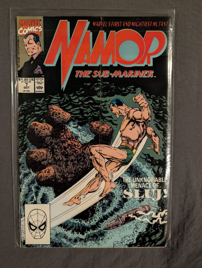 Namor, The Sub-Mariner #7 front cover