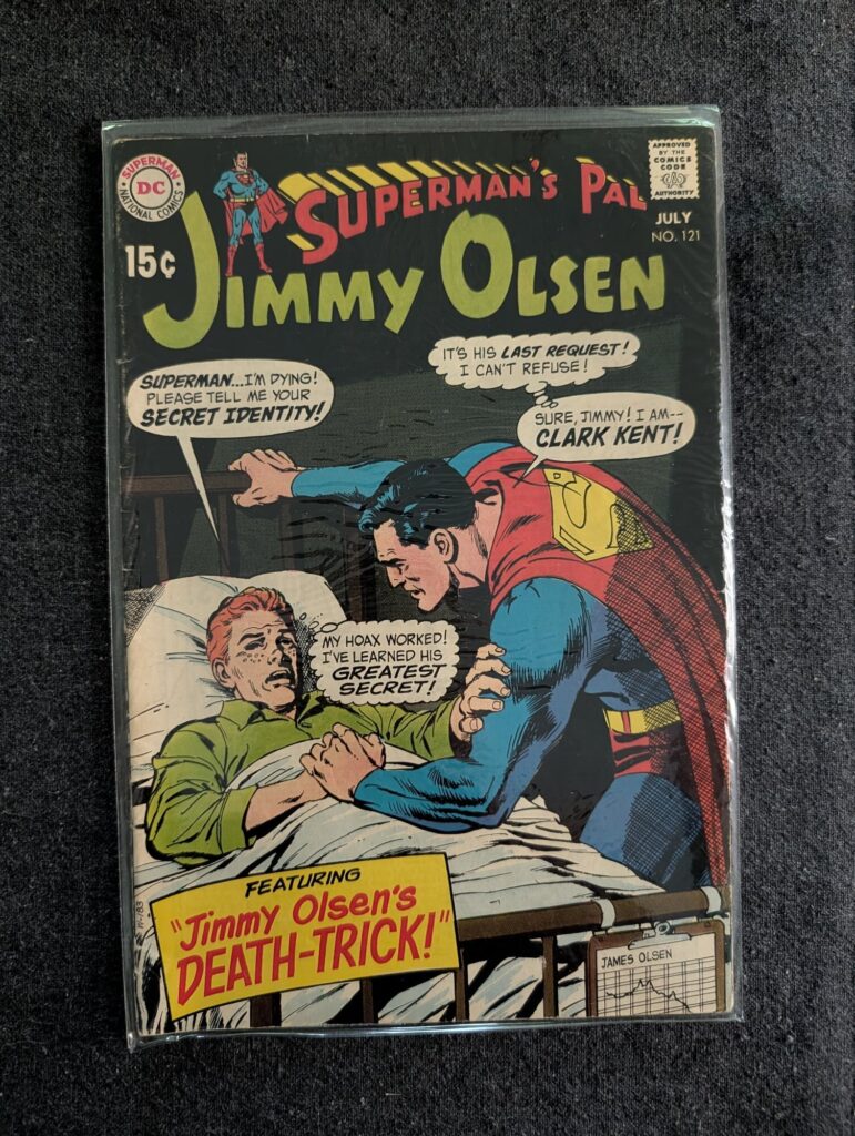 Superman's Pal Jimmy Olsen #121 front cover