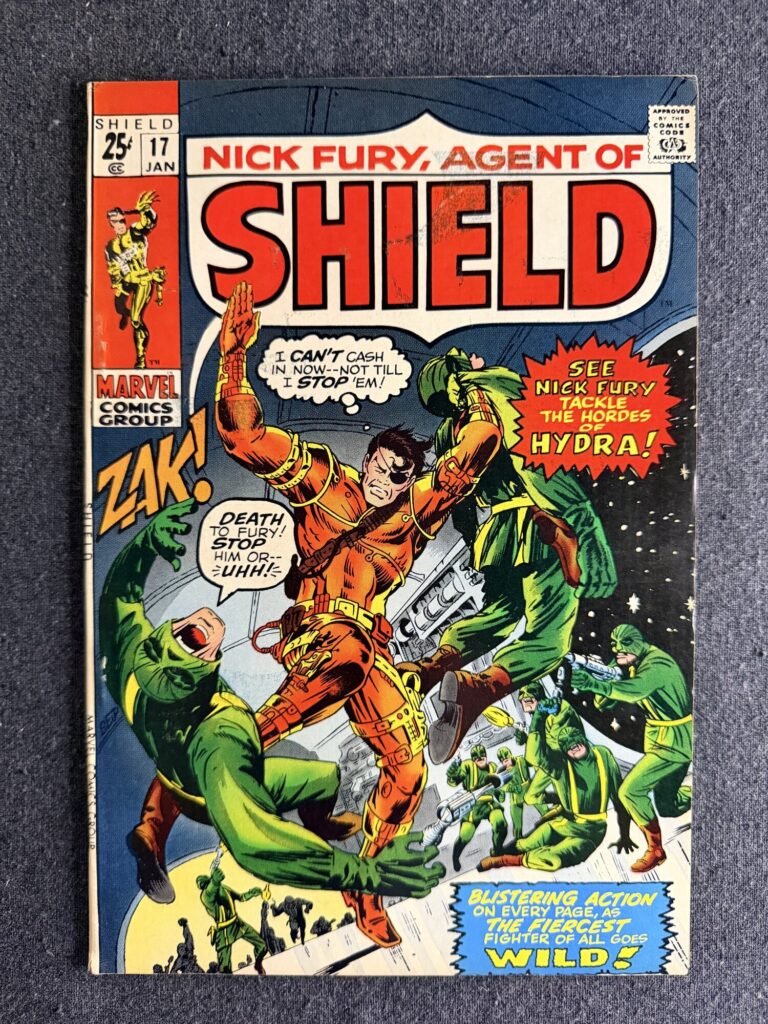 Nick Fury, Agent of S.H.I.E.L.D. #17 front cover
