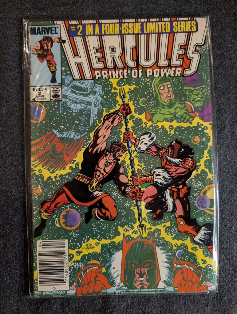 Hercules: Prince of Power #2 front cover