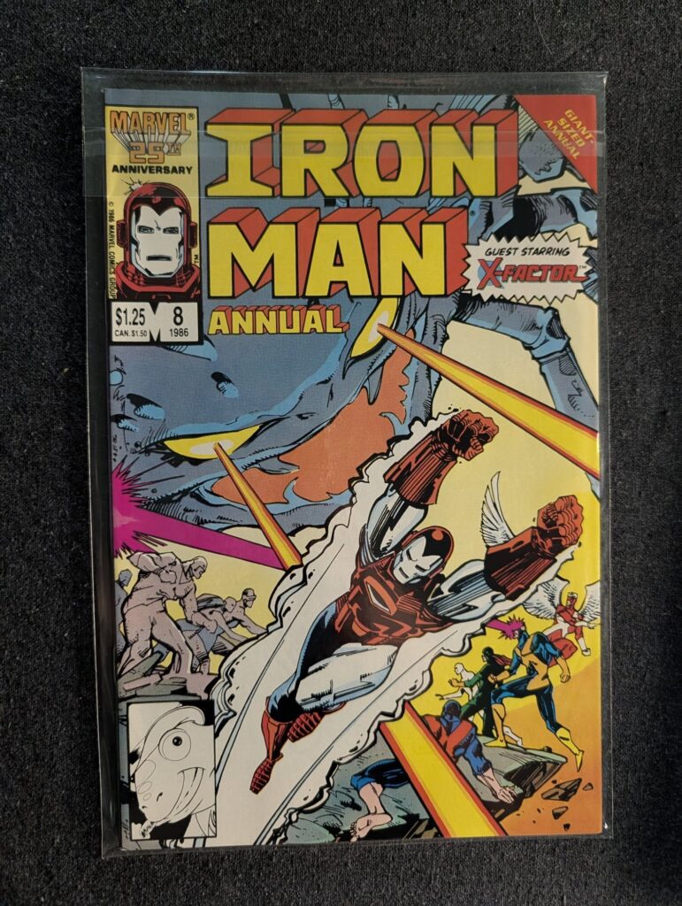 Iron Man Annual #8 front cover