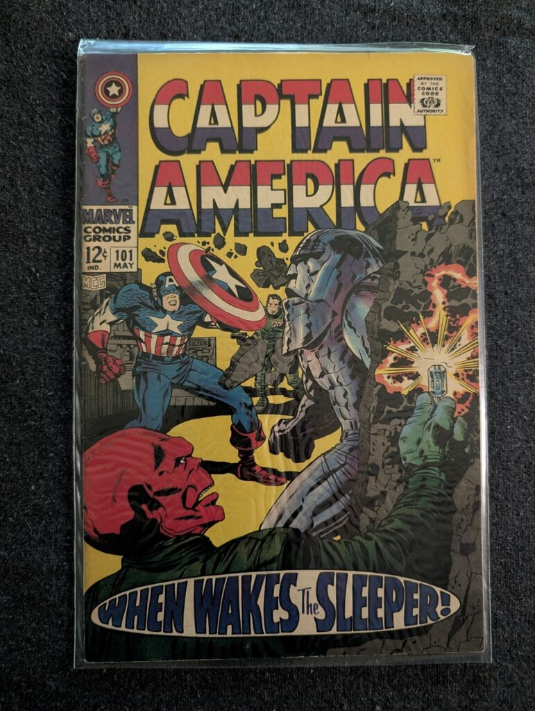 Captain America #101 front cover