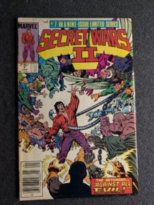 Secret Wars II #7 front cover