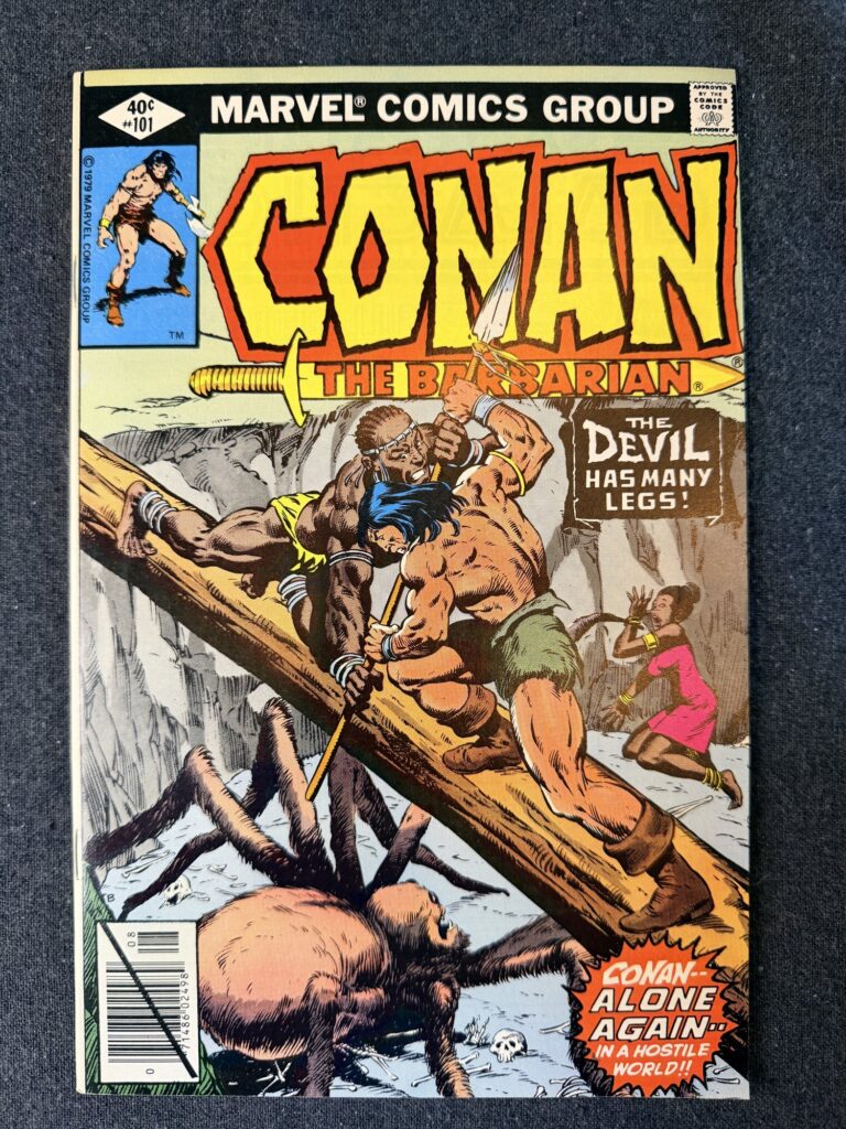 Conan the Barbarian #101 front cover