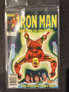 Iron Man #185 front cover