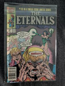 The Eternals #10 front cover