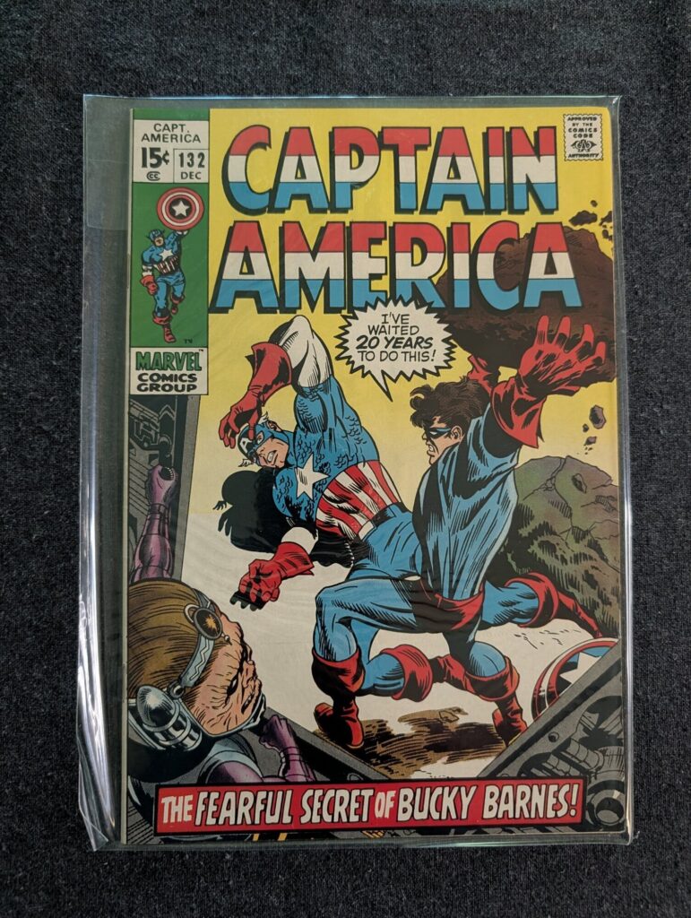 Captain America #132 front cover
