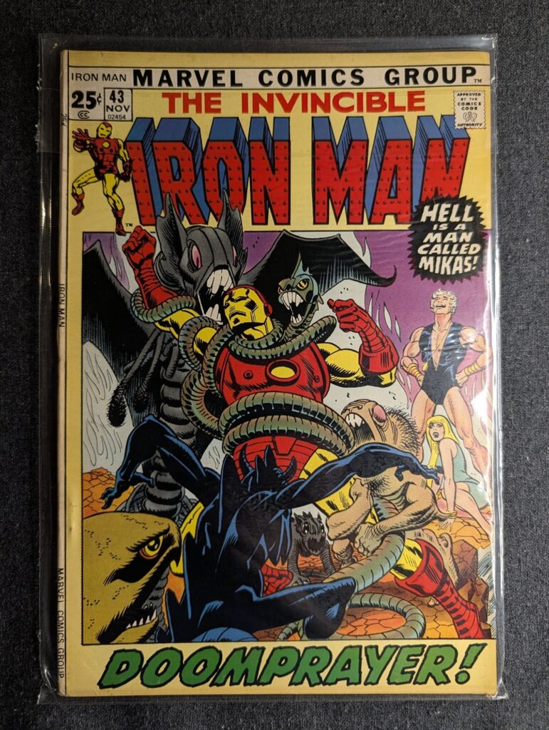 Iron Man #43 front cover