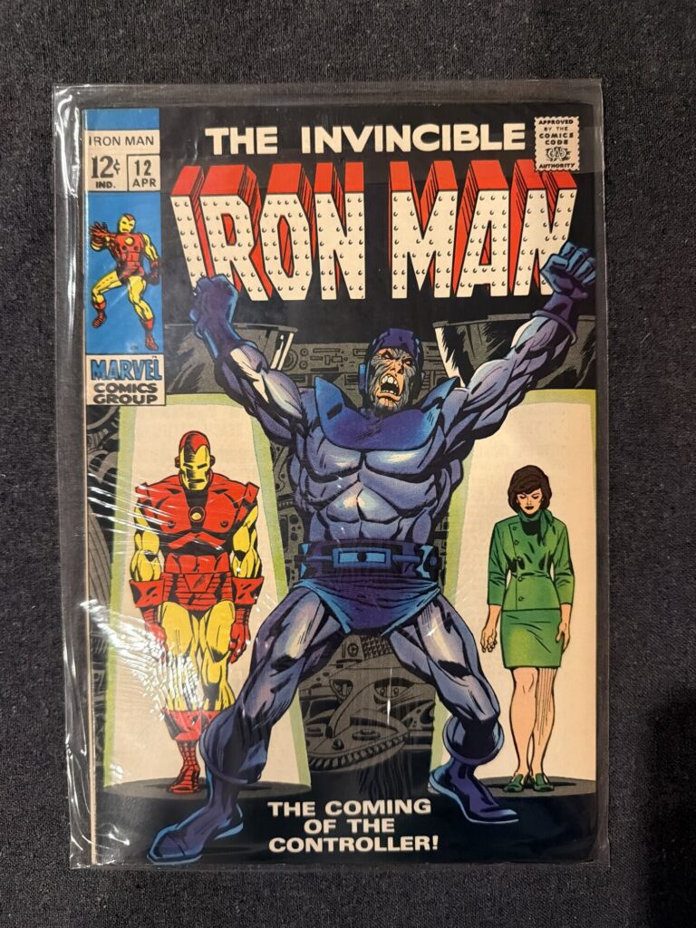 Iron Man #12 front cover
